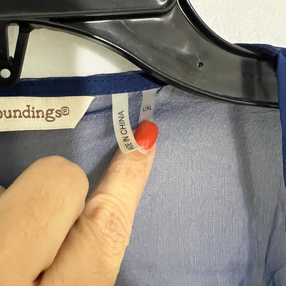 SOFT SURROUNDINGS LONG SLEEVE KIMONO SIZE L/XL - Picture 4 of 5